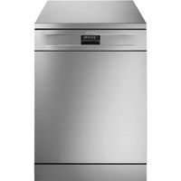 Smeg LVSP345BQX Vrijstaande vaatwasser Grijs