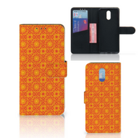 Nokia 2.3 Telefoon Hoesje Batik Oranje - thumbnail