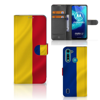 Motorola G8 Power Lite Bookstyle Case Roemenië Motorola G8 Power Lite Bookstyle Case Roemenië