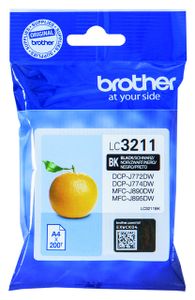 Inktcartridge Brother LC-3211 zwart