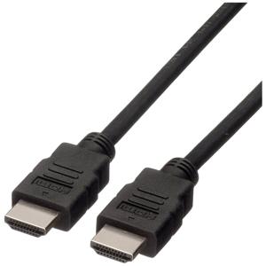 ROLINE HDMI High Speed kabel met Ethernet M-M, LSOH, zwart, 2 m