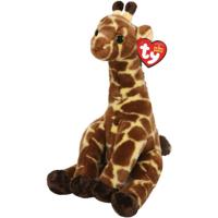 Ty knuffelgiraffe junior 15 cm polyester bruin