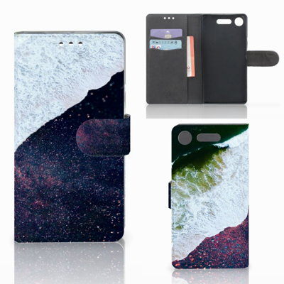 Sony Xperia XZ1 Book Case Sea in Space Sony Xperia XZ1 Book Case Sea in Space