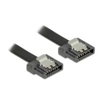 DeLOCK 0.5m SATA III SATA-kabel 0,5 m SATA 7-pin Zwart - thumbnail