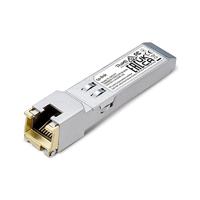 TP-Link TL-SM311T 1G SFP naar RJ45 Mini Gbic Module - 1000Base-T koperen transceiver compatibel voor schakelaars met SFP-poorten, plug and play, robuuste metalen behuizing