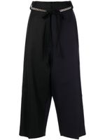 Y's pantalon ample court - Noir - thumbnail