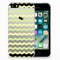 Apple iPhone SE | 5S TPU bumper Waves Yellow - thumbnail