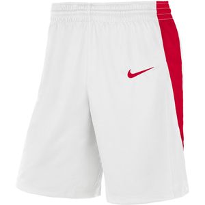 Nike Team Basketball Short Men - - wit/rood - maat L