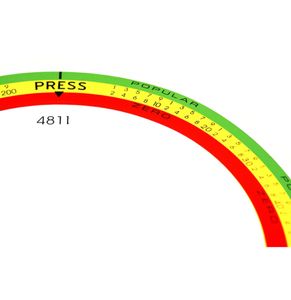 Rock-Ola decal popularity meter model 1475 / 1485 model Tempo 1 / 2 (200 select)