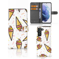 Samsung Galaxy S22 Plus Book Cover Icecream