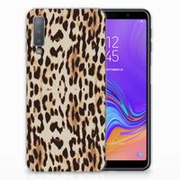 Samsung Galaxy A7 (2018) TPU Hoesje Leopard - thumbnail