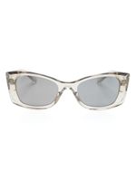 Saint Laurent Eyewear lunettes de soleil SL 593 à verres teintés - Tons neutres