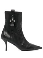 Stuart Weitzman bottines Stuart Maverick 85 mm en cuir - Noir - thumbnail