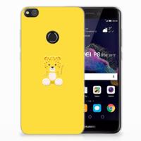 Huawei P8 Lite 2017 Telefoonhoesje met Naam Baby Leopard