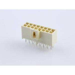 Molex 1053102116 Female header, inbouw (standaard) Totaal aantal polen: 16 Rastermaat: 2.50 mm Inhoud: 1 stuk(s) Tray