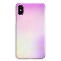 Flow mist pastel: iPhone XS Max Volledig Geprint Hoesje