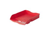 HAN Brievenbak Re-LOOP, 100% gerecycled, documentenbak, brievenbak, brievenbak, papierlade, tot formaat DIN A4/C4 documenten, 10298-917, rood