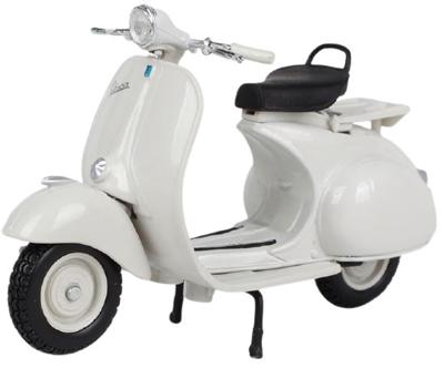 Maisto miniatuurscooter Vespa 150 (1956) 1:18 wit Maisto miniatuurscooter Vespa 150 (1956) 1:18 wit