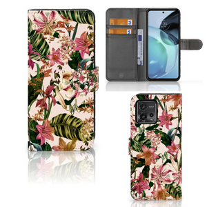 Motorola Moto G72 Hoesje Flowers