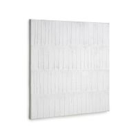 Kave Home Wandpaneel Basilisa 90 x 90cm - Wit