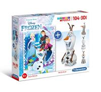 Puzzle 104 + 3D model Frozen