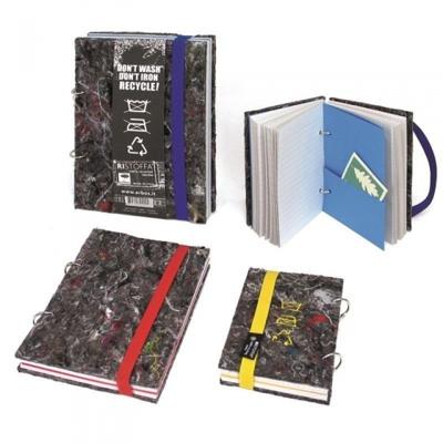 Arbos notitieboek ringband A6 geel Arbos notitieboek ringband A6 geel