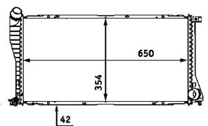 Radiateur CR288000S