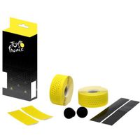 Velox Stuurtape geperforeerd TdF geel (set)