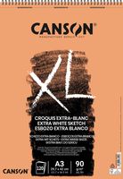 Canson schetsblok XL Extra White ft 29,7 x 42 cm (A3) - thumbnail