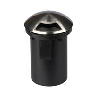 Grondspot RVS 12V rond MR16 fitting IP67 waterdicht - 1 Lichts