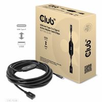 CLUB3D USB Gen1 Type-C to Type-A Active Adapter Cable 5Gbps M/F 10m/32.8ft - thumbnail