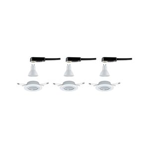 Paulmann 93422 Base Inbouwlamp Set van 3 stuks LED GU10 15 W Wit