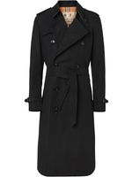 Burberry trench The Long Kensington Heritage - Noir - thumbnail