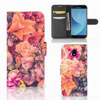 Samsung Galaxy J5 2017 Hoesje Bosje Bloemen - thumbnail