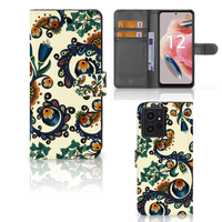 Wallet Case Xiaomi Redmi Note 12 4G Barok Flower