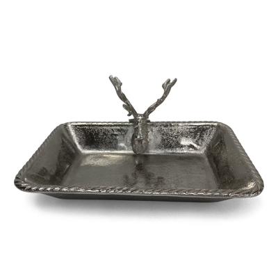 Aluminium Schaal Hert (25 cm)