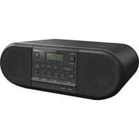 Panasonic RX-D550E-K CD Boom Box (Radio FM, CD-speler, USB, Bluetooth, net- en batterijwerking) zwart