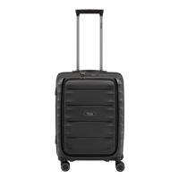 Titan Highlight 4 Wiel Trolley S Front Pocket black Harde Koffer
