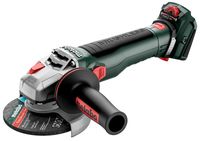 Metabo WVB 18 LT BL 11-125 Quick Accu Haakse Slijper | 18V | Excl. accu&apos;s en lader | Metabox 165L - 613057840 - thumbnail