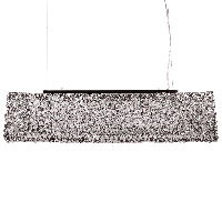 Hanglamp Trento 100 cm 3 Lichts Zilver Modern