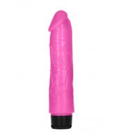 8 Inch Thick Realistic Dildo Vibe - Pink