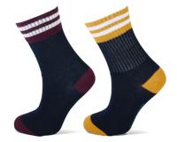 Kindersokken sport streep