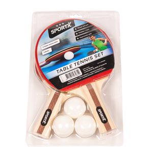 SportX Tafeltennis set incl. Ballen in Blister ***