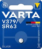 VARTA batterijen Electronics V379 Lithium knoopcellen SR63 verpakking met 1 knoopcel in originele blisterverpakking van 1 exemplaar