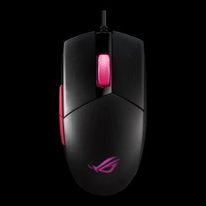 ASUS ROG Strix Impact II Electro Punk muis USB Type-A Optisch 6200 DPI