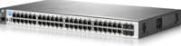 HPE Aruba 2530-48G - Switch - Beheerd - 48 x 10/100/1000 + 4 x Gigabit SFP - desktop, rack-uitvoering, wandbevestiging