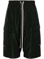 Rick Owens short sarouel à poches cargo - Noir - thumbnail