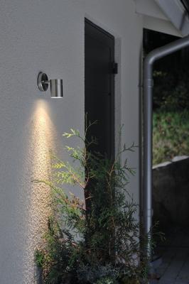 Konstsmide Modena 7572-300 Buitenlamp (wand) Halogeen GU10 35 W Grijs