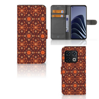 OnePlus 10 Pro Telefoon Hoesje Batik Brown - thumbnail