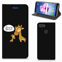 Huawei P Smart Magnet Case Giraffe